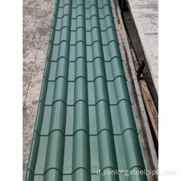 Foglio di copertura metallico a colori da 0,8 mm ondulato
